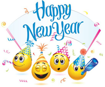 Gambar Kartun Lucu Ucapan Selamat Tahun Baru 2017 Happy New Year Smiley.JPG