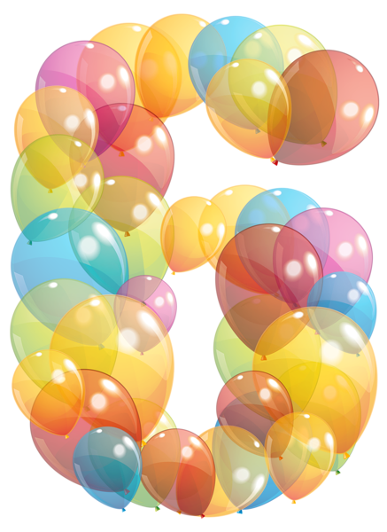 Transparent_Six_Number_of_Balloons_PNG_Clipart_Image.png