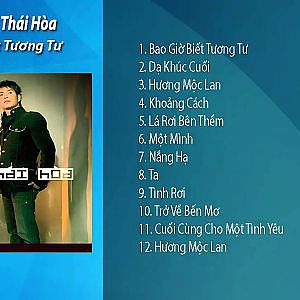 Bao Giờ Biết Tương Tư - Trần Thái Hòa - YouTube