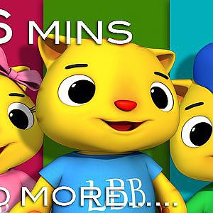 Three Little Kittens | Plus Lots More Nursery Rhymes | from LittleBabyBum! - YouTube
