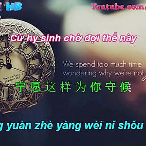 等你等了那麼久-祁隆&樂凡 | Đợi Chờ Người Quá Lâu [ Pinyin + Kara ] - YouTube