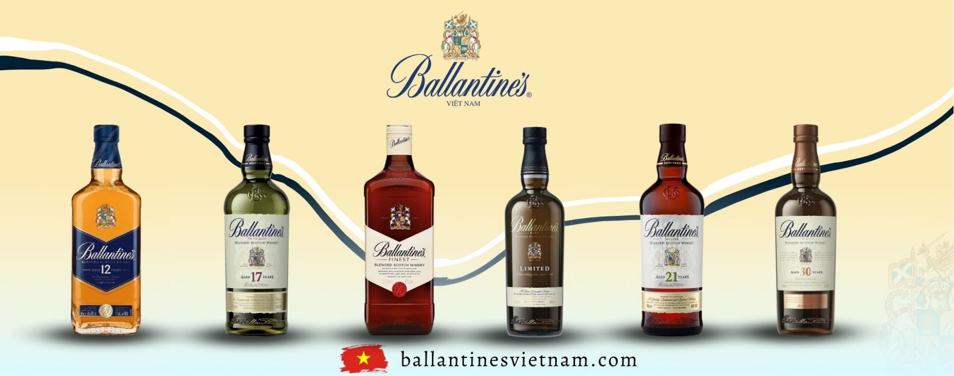 Rượu Ngoại Chính hãng-BALLANTINE’S Việt Nam